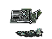 exit (Glitter) | Antwerp 2022