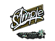 s1mple (Glitter) | Antwerp 2022