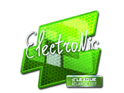 electronic (Foil) | Atlanta 2017
