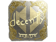 decenty (Gold) | Austin 2025