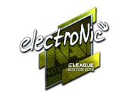 electronic (Foil) | Boston 2018