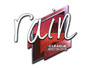 rain (Foil) | Boston 2018