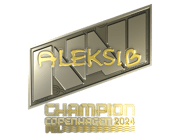 Aleksib (Gold, Champion) | Copenhagen 2024