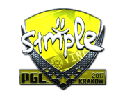 s1mple (Foil) | Krakow 2017