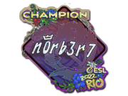 n0rb3r7 (Glitter, Champion) | Rio 2022