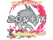 zont1x (Glitter, Champion) | Shanghai 2024