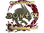 zont1x (Gold, Champion) | Shanghai 2024