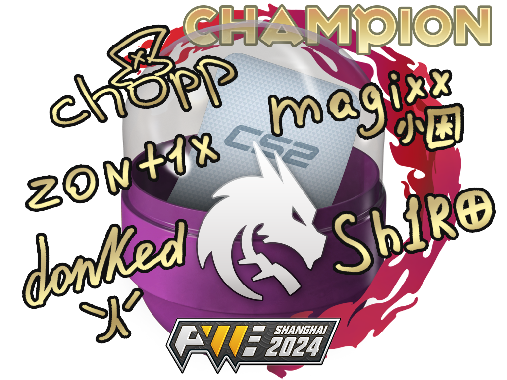 Shanghai 2024 Champions Autograph Capsule