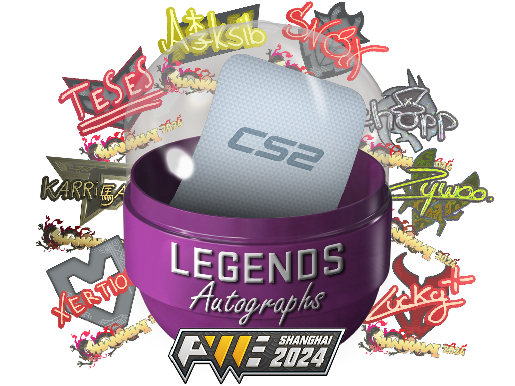 Shanghai 2024 Legends Autograph Capsule