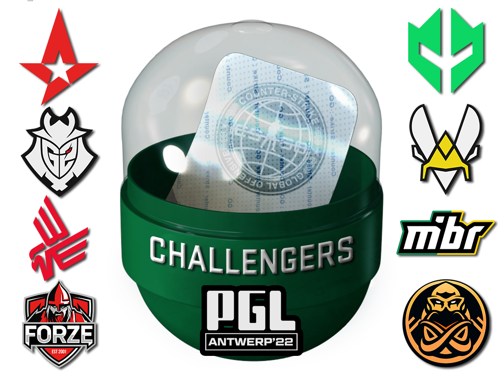 Antwerp 2022 Challengers Sticker Capsule