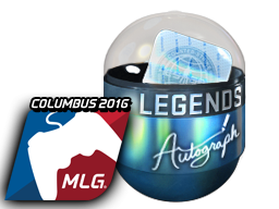 Autograph Capsule | Legends (Foil) | MLG Columbus 2016