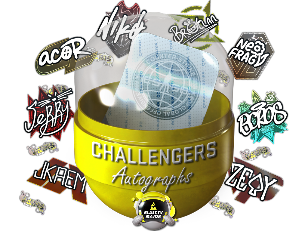 Paris 2023 Challengers Autograph Capsule