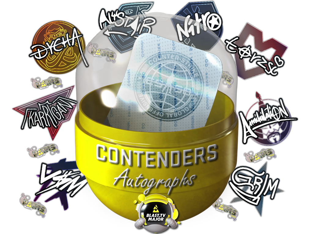 Paris 2023 Contenders Autograph Capsule