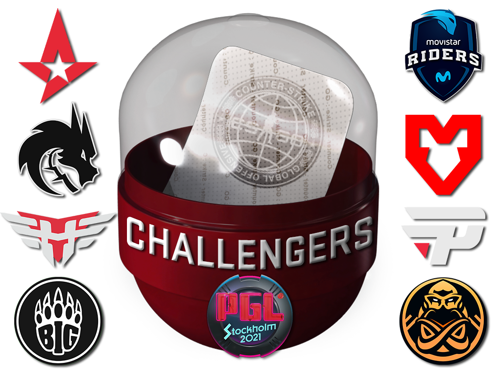 Stockholm 2021 Challengers Sticker Capsule