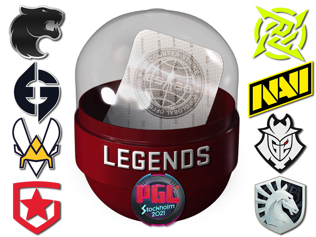 Stockholm 2021 Legends Sticker Capsule